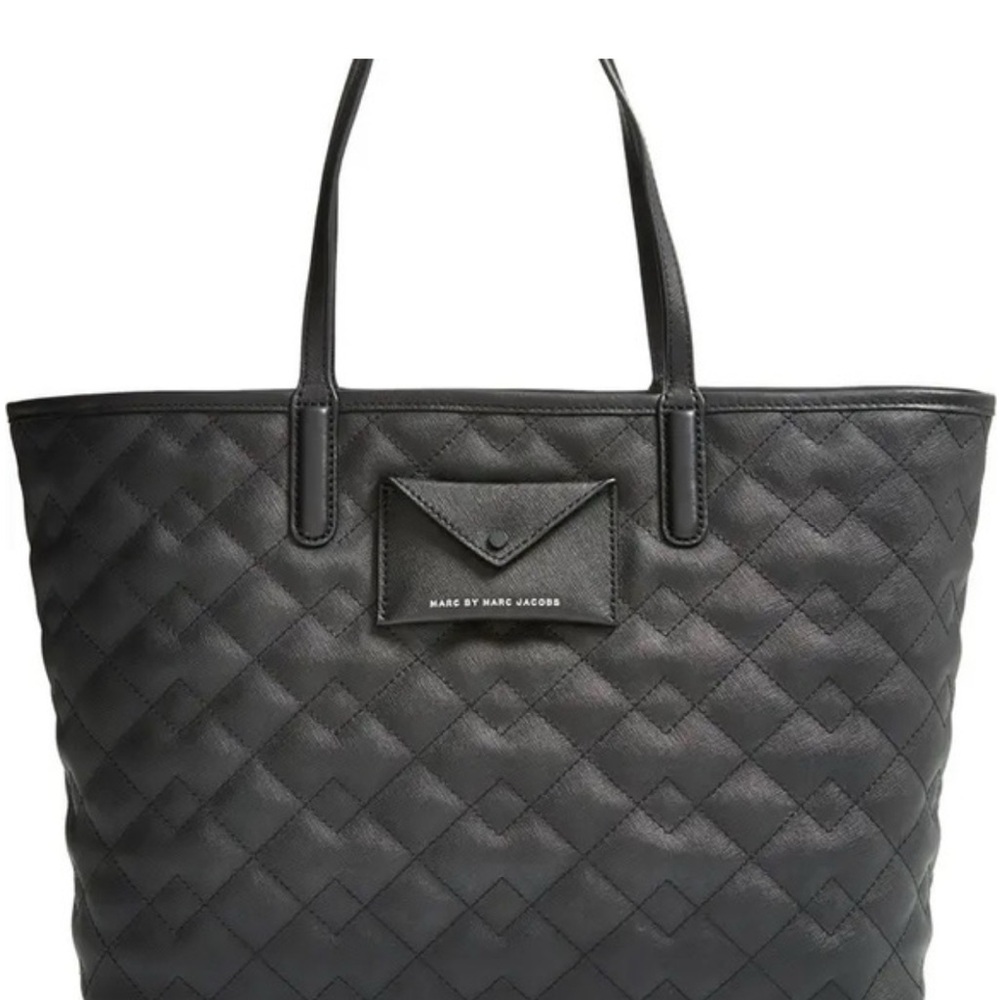 Marc Jacobs Black Quilted Tote